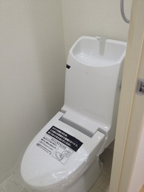 洗浄機付きトイレに変更